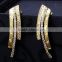 Hot sale 18k gold plated jewelry set,zircon jewelry set christmas gifts