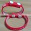 Colourful customize your own medical bands bracelet wristband id