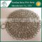 high quality 304 316 300 wire mesh AISI circular cast iron pan cleaner