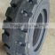 Popular new tread pattern solid tire 10-16.5 from Chinese tyre factory