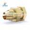 Factory brass hex nut/cnc brass parts