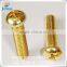 Professional manufacturer brass bolt and nut in JS