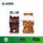 370ML aluminium lid PET honey candy cookie moson jar