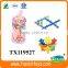 Plastic snowflake DIY building blocks toys new creative puzzle toys for kids