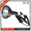 12v high power led searchlight Portable search light hand held LED Rechargeable 10w cree spotlight lampa