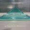 polycarbonate PC plastic window curtain roof fibeeglass Round&Pyramid skylight