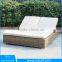 Best Selling UV-Proof Rattan Outdoor Double Lounger