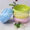 Wholesale cheap bowl shape colorful plastic flower pots