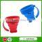 Portable safe reusable silicone collapsible cup / silicone folding cup
