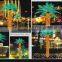 ws15062502 decoration fake artificial LED light palm tree