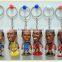 Guo hao custom NBA figures pvc plastic keychain for decoration