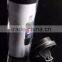 12oz plastic sports travel mug with screwed lid