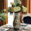 High quality Classical Rural Bird Ceramic Table Vase With Hand Paint