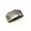 Hot Sale 1-1/2" Metal Stamping Steel Military buckle for Belt Garment, Antique Nickel Plate with Tip