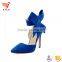 HFRTA234 Genuine leather fashion flower crystal high heel wedding shoes bridal