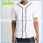 Custom Blank Button up Baseball Shirts for Men