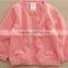 Custom Trendysweet Cute Bows Infant Toddler Girls Latest Pink Cardigan Sweater