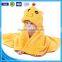 Competitive price snuggle cotton velour animals baby hooded towel wholesales