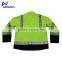 Traffic safety wear long sleeve jacket for road working