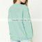 2017 OEM top selling college solid oversized sweatshirt without hood