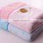 china manufacturer 100 cotton embroidered jacquarded gauze towel bordered kids face towel