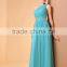 A-line One Shoulder Sweep / Brush Train Tulle prom PARTY dress evening dress P003