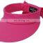 Plain Visor Sun Cap Sport Hat Adjustable Bow Tennis Beach Women Colorful Sun Visor Hat Cap