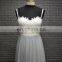Wholesale Spaghetti Straps Appliques Top Floor Length Sexy Long Prom Dress For Girls