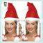 Cheap Plaits Beanie Christmas Party Santa Hats with Braids HPC-1064