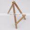 Wooden tabletop art easel