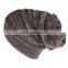 Two-color wrinkled hat warm hedge heap hat hood knitting wool hat