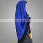 New Designs Blue Dubai Muslim Hijab Shawl Scarf