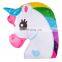 New Custom Plush Unicorn Pillow 2017 Home Decor Stuffed Soft Kids Plush Pink Poop Emoticon Emoji Pillow