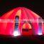Glitter inflatable tent with led light led tent light