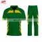 Fashion new arrival best quality breathable 100% polyester custom pattern cricket team uniforms