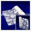 2016 best selling christmas wrapping packing roll glitter printed organza gift wrap