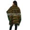 Indian Wool Blend Poncho Sweeter Jacket Winter Fashion Clock Coat Poncho Fringe Hood & Pocket Bohemian Boho Handmade Yak Wool