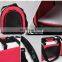 Red Pet Carrier Bag With Mesh and Handle Strap for Dog and Cat