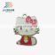 3D kitty custom made painted metal charm for wholesale