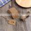 Kraft Paper Tags Luggage Wedding Blank Price Hang tag Kraft Gift Hang tag