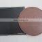 Factory supply leather pu coaster with debossed logo