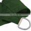 Polyester Breathable canvas shade sail/ PE waterproof sun shade sails