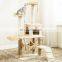 China best selling 3/4 layers pet toy Cat Climbing Frame  detachable small/big size cat scratching tree post