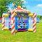 Kids Outdoor portable Vinyl Blow up 5 in 1 inflatable, interactive carnival Inflatable sport game for party and events