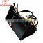 Hydraulic 4 in 1 bucket for skid steer mini loader
