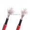 PV1-F xlpe single core insulated copper Photovoltaic 2.5mm single core cable red solar cable