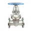 China factory PN16 DN50 water seal stainless steel body gate valve gearbox