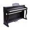 Black wooden shell  LED display 88 Key Electric  piano digital grand