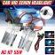 2x H1/H4/H7 55W 55W AC Hid Xenon Universal Car Headlights Light Lamp Bulbs Repacement Kit Auto Lights Lamp 6000k-10000k