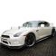 Carbon fiber body kit for nissan gtr r35 front spoiler rear diffuser side skirts bonnet and trunk spoiler for gtr r35 facelift